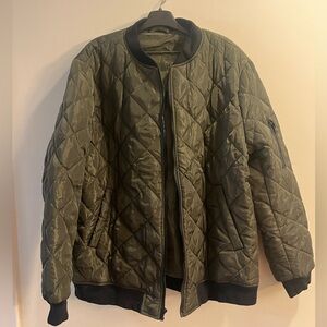 Box Lunch Army Green Bomber Jacket